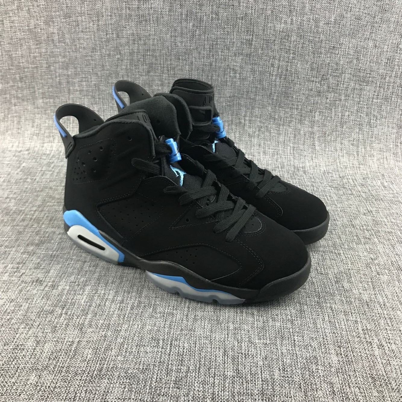 New Air Jordan 6 Retro Black Blue